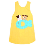 Waterproof apron -cartoon pictures imprinting